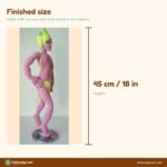 Pink Dancer Doll crochet pattern