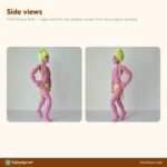 Pink Dancer Doll crochet pattern