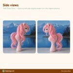 Pink Chess Pony crochet pattern