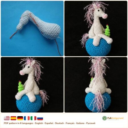 Roly Poly Horse crochet pattern