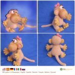 Cheeky Monkey Girl crochet pattern