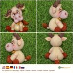 Knitted Little Bull crochet pattern