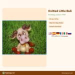 Knitted Little Bull crochet pattern