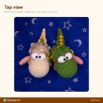 Dino Twins crochet pattern