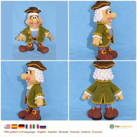 Ship Doctor Doll crochet pattern