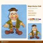 Ship Doctor Doll crochet pattern