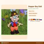 Dapper Boy Doll crochet pattern