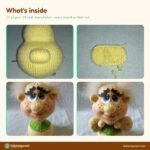 Mushroom House Gnome crochet pattern