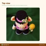 Gentleman Pig crochet pattern