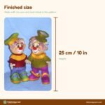 Little Clowns Duo crochet pattern