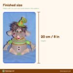 Rat Money Box crochet pattern
