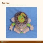 Rat Money Box crochet pattern