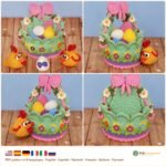 Easter Egg Basket crochet pattern