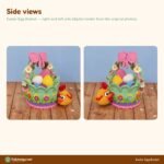 Easter Egg Basket crochet pattern