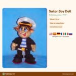Sailor Boy Doll crochet pattern