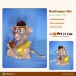 Gentleman Rat crochet pattern