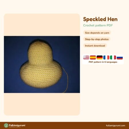 Speckled Hen crochet pattern