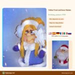 Father Frost and Snow Maiden crochet pattern