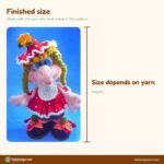 Fly Agaric Girl crochet pattern