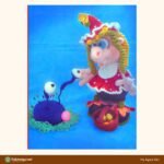 Fly Agaric Girl crochet pattern