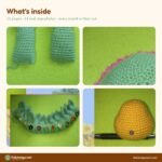 Easter Basket with Chicks crochet pattern