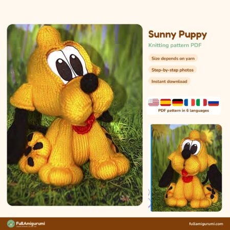 Sunny Puppy crochet pattern