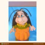 Halloween Witch Trinket Box crochet pattern