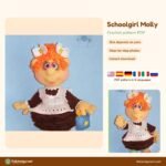 Schoolgirl Molly crochet pattern