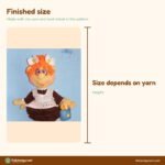 Schoolgirl Molly crochet pattern