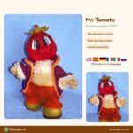 Mr Tomato crochet pattern
