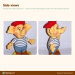 Arkady Elephant Sailor crochet pattern