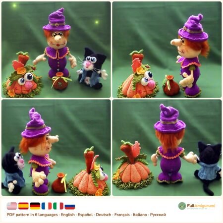 Halloween Trio crochet pattern