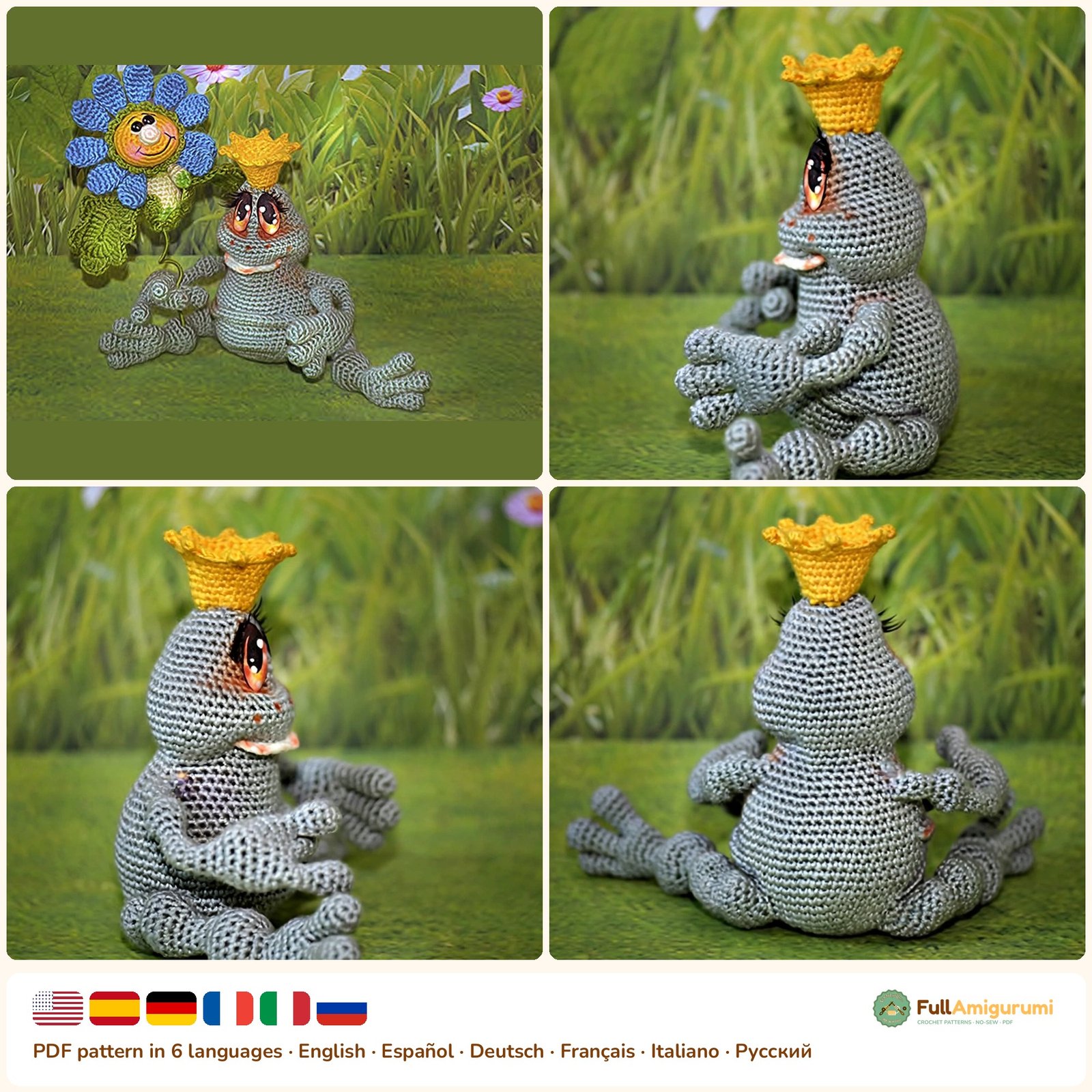Zhabby The Frog - FullAmigurumi Zhabby The Frog crochet pattern
