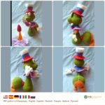 Wiggles The Caterpillar crochet pattern