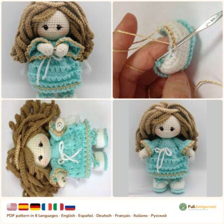 Guardian Angel Doll crochet pattern