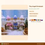 Tiny Angel Ornament crochet pattern