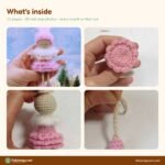 Tiny Angel Ornament crochet pattern