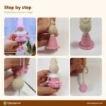 Tiny Angel Ornament crochet pattern