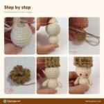 Mini Angel Keychain crochet pattern