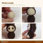 Big Eared Fluffy Friend crochet pattern