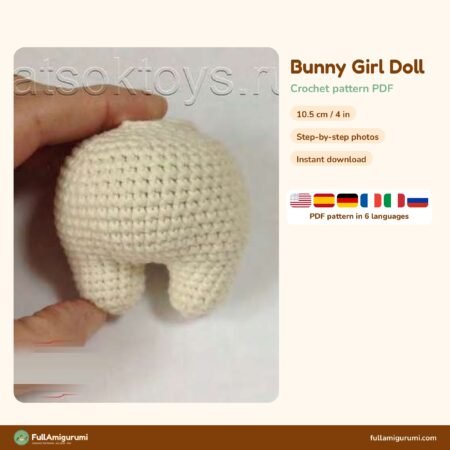Bunny Girl Doll crochet pattern