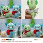 Baby Dragon Duo crochet pattern
