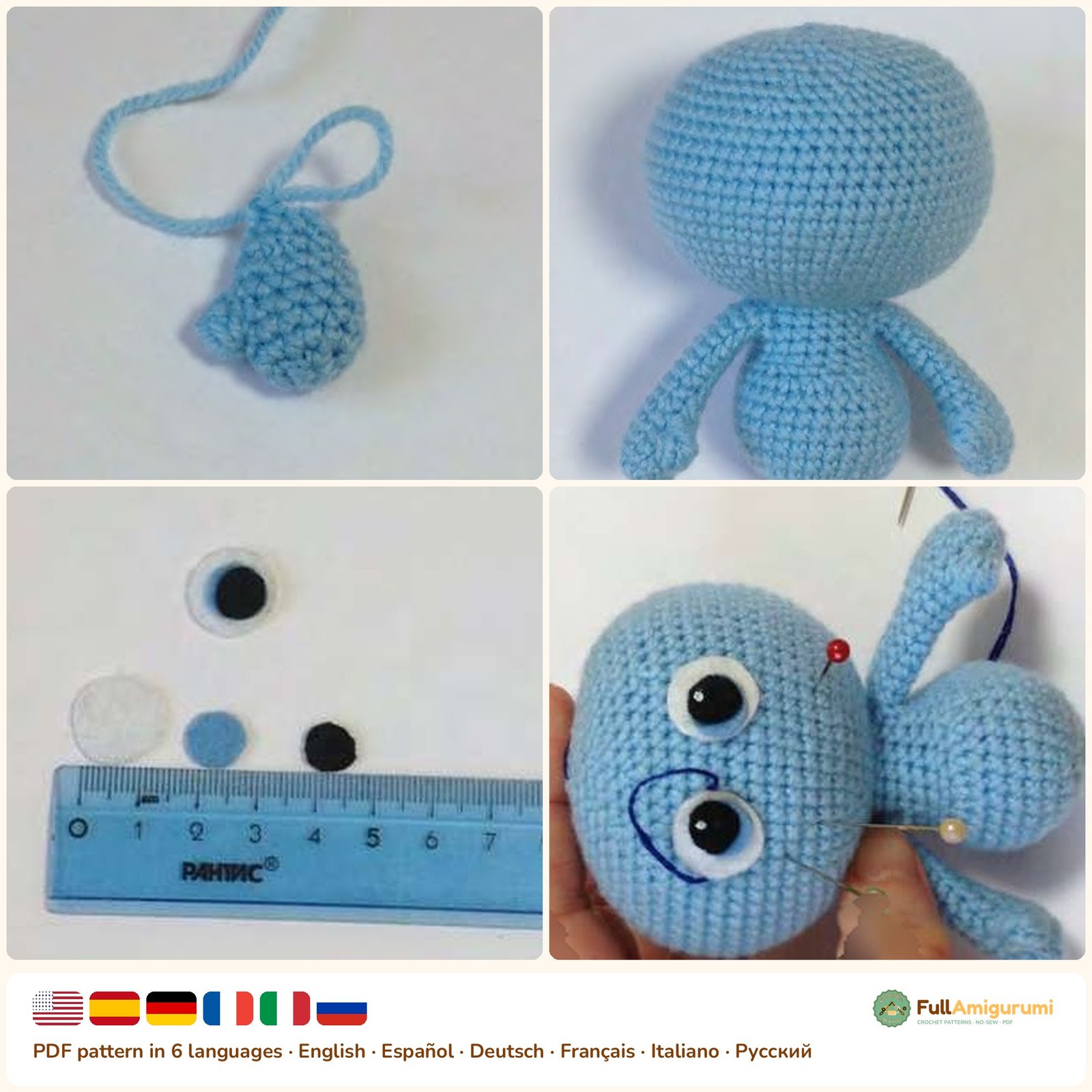 Cuddly Soul Buddies - FullAmigurumi Cuddly Soul Buddies crochet pattern