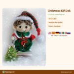 Christmas Elf Doll crochet pattern