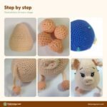 Sweet Piggy Girl crochet pattern