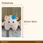 Mini Piggy Trio crochet pattern