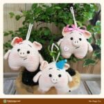 Mini Piggy Trio crochet pattern