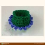 Curly Girl with Bee crochet pattern