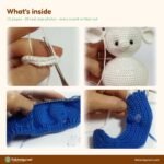 Snow Mouse Gentleman crochet pattern