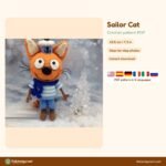 Sailor Cat crochet pattern